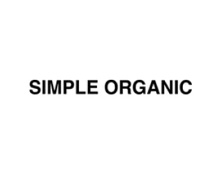 Cupom Simple Organic